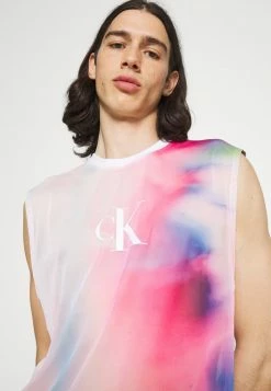 Calvin Klein Jeans MUSCLE VEST UNISEX - Débardeur - Pride Marble -Calvin Klein Elegant Magasin 71c1e4c7641c4f76bff81ed04b20c818