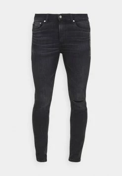 Calvin Klein Jeans SUPER SKINNY - Jeans Skinny - Denim Black -Calvin Klein Elegant Magasin 71e24d2907a344c79b174ba189a73117