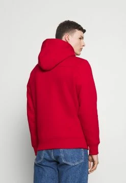 Calvin Klein Jeans ARCHIVAL MONOGRAM HOODIE UNISEX - Sweatshirt - Salsa/black -Calvin Klein Elegant Magasin 7267ca8247ec4d0fbbe723b3259ec851