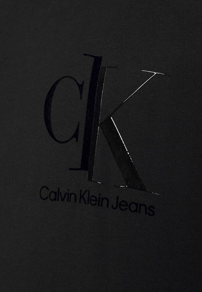 Calvin Klein Jeans SPLICED BACK GRAPHIC - T-shirt à Manches Longues - Black 6 Calvin Klein Jeans SPLICED BACK GRAPHIC - T-shirt à Manches Longues - Black – Image 6