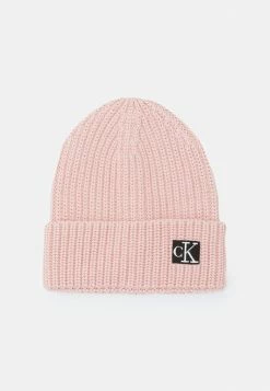 Calvin Klein Jeans MODERN ESSENTIALS BEANIE UNISEX - Bonnet - Pink