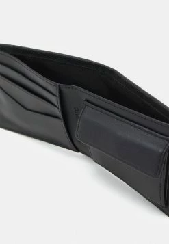 Calvin Klein Jeans MICRO PEBBLE BIFOLD COIN - Portefeuille - Black -Calvin Klein Elegant Magasin 72dfea711b894925bc50d7122c16b38d