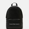 Calvin Klein Jeans MONOGRAM SOFT CAMPUS - Sac à Dos - Black
