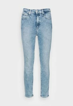 Calvin Klein Jeans HIGH RISE SKINNY ANKLE - Jeans Skinny - Denim Light -Calvin Klein Elegant Magasin 742a1358af03457aa593cff311640dc9