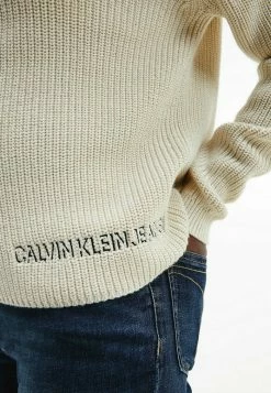 Calvin Klein Jeans Pullover - Muslin -Calvin Klein Elegant Magasin 745449b4949b418d933692d83c6e04ef