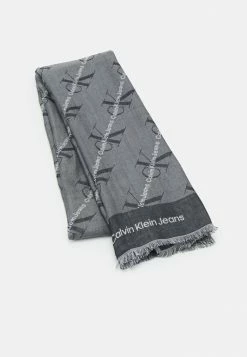Calvin Klein Jeans MONOGRAM SCARF - Foulard - Black