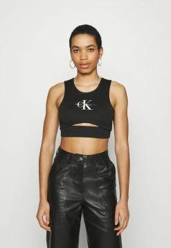 Calvin Klein Jeans PRIDE MILANO - Débardeur - Black