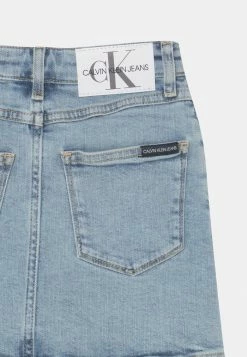 Calvin Klein Jeans ALINE SKIRT - Minijupe - Washed Salt Pepper -Calvin Klein Elegant Magasin 752f3be70ea64268af26a34eadeb61a3