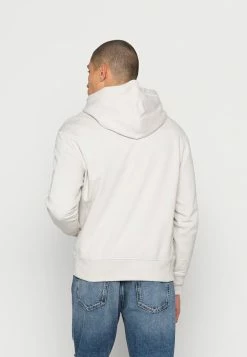 Calvin Klein Jeans MONOGRAM LOGO - Sweat à Capuche - Stratus Grey -Calvin Klein Elegant Magasin 7538a8ef1b78488b91d9581f54549ae8