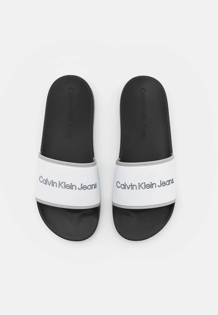 Calvin Klein Jeans SLIDE INSTITUTIONAL - Mules - Bright White 4 Calvin Klein Jeans SLIDE INSTITUTIONAL - Mules - Bright White – Image 4