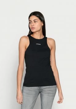 Calvin Klein Jeans MICRO BRANDINGTANK - Débardeur - Black