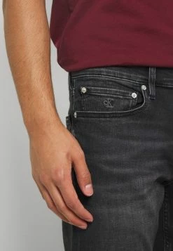 Calvin Klein Jeans CKJ 026 SLIM - Jean Slim - Washed Black -Calvin Klein Elegant Magasin 7750b1ceaff449dca8f414e495c9f786