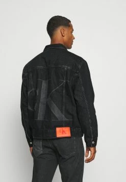 Calvin Klein Jeans JACKET - Veste En Jean - Denim Black -Calvin Klein Elegant Magasin 784722176c294b388bb27835ab9234c6