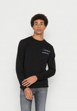 Calvin Klein Jeans URBAN CK GRAPHIC - Sweatshirt - Black