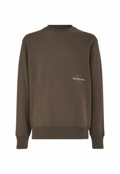 Calvin Klein Jeans Sweatshirt - Black Olive -Calvin Klein Elegant Magasin 78b897c106844c57b24ee5d5e4cbda87