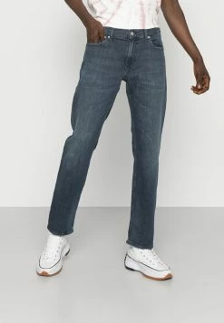 Calvin Klein Jeans STRAIGHT - Jean Droit - Denim Dark