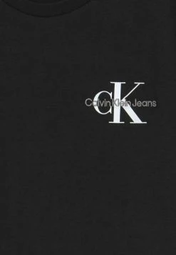 Calvin Klein Jeans CHEST MONOGRAM - T-shirt Basique - Black -Calvin Klein Elegant Magasin 78f2b3e58a90434b94f8daa2e9a0fc3b