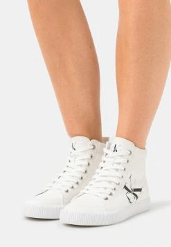 Calvin Klein Jeans MID LACEUP - Baskets Montantes - Triple White