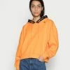 Calvin Klein Jeans TAPING HOODIE - Sweat à Capuche - Island Orange