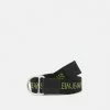Calvin Klein Jeans SLIDER D RING WEBBING BELT - Ceinture - Acid Lime