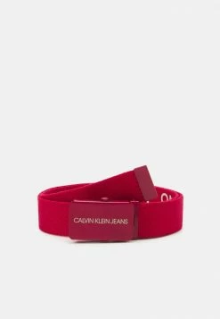 Calvin Klein Jeans LOGO BELT UNISEX - Ceinture - Pink -Calvin Klein Elegant Magasin 7a3a72afa94242d5bcb7f734b0c87273