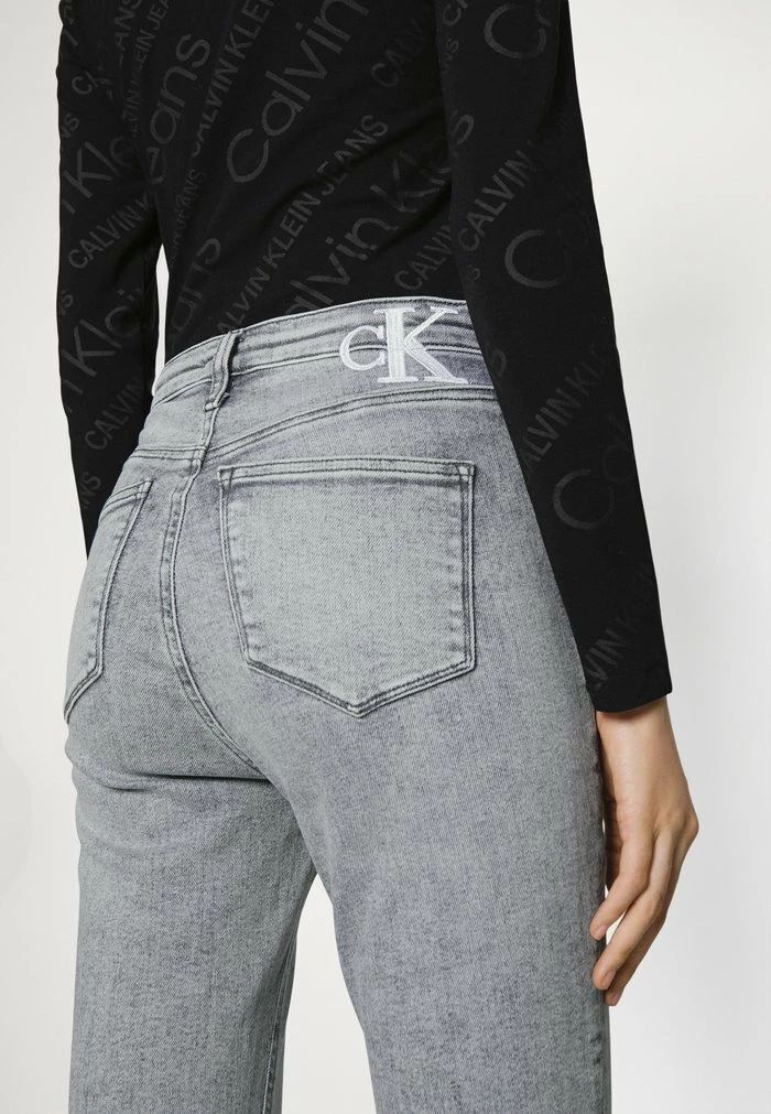 Calvin Klein Jeans HIGH RISE SKINNY ANKLE - Jeans Skinny - Denim Grey 6 Calvin Klein Jeans HIGH RISE SKINNY ANKLE - Jeans Skinny - Denim Grey – Image 6