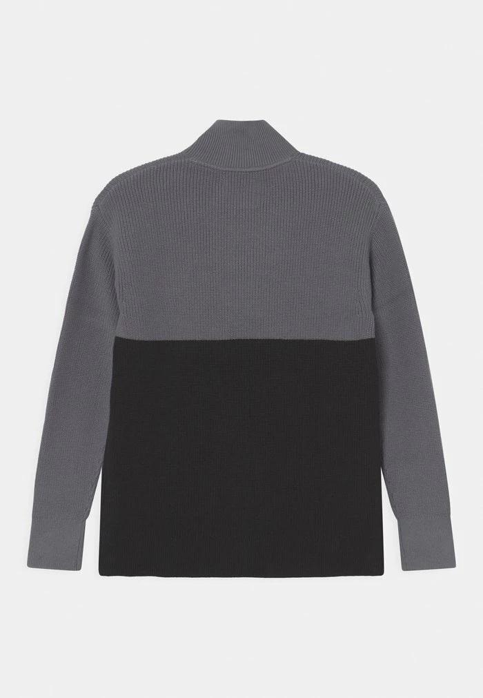 Calvin Klein Jeans BLOCK ZIP UP - Pullover - Black 2 Calvin Klein Jeans BLOCK ZIP UP - Pullover - Black – Image 2