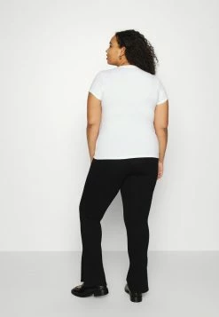 Calvin Klein Jeans MONOLOGO SLIM TEE 2 PACK - T-shirt Imprimé - Strawberry Field/bright White -Calvin Klein Elegant Magasin 7bba752c3db245f6be70d5ff4fb54c87