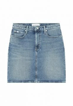 Calvin Klein Jeans Jupe Trapèze - Denim Medium -Calvin Klein Elegant Magasin 7be4888c8c5b4a7d8303c8626ec61dc3
