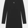 Calvin Klein Jeans FANTASY DRESS - Robe En Jersey - Black