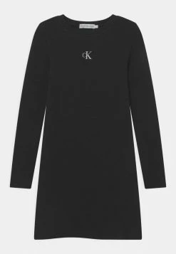 Calvin Klein Jeans FANTASY DRESS - Robe En Jersey - Black