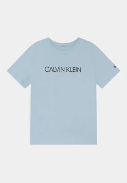 Calvin Klein Jeans INSTITUTIONAL - T-shirt Imprimé - Keepsake Blue