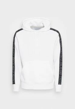 Calvin Klein Jeans SHADOW LOGO TAPE SLEEVES HOODIE - Sweatshirt - Bright White 8 Calvin Klein Jeans SHADOW LOGO TAPE SLEEVES HOODIE - Sweatshirt - Bright White -Calvin Klein Elegant Magasin 7d9978c08b7049148de60243377032af