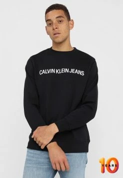 Calvin Klein Jeans CORE INSTITUTIONAL LOGO - Sweatshirt - Black