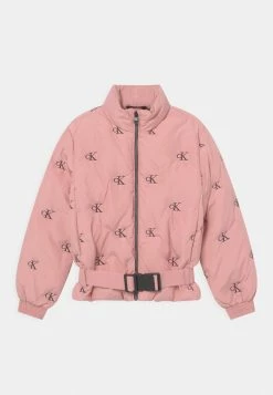 Calvin Klein Jeans MINI MONOGRAM - Veste D'hiver - Soft Berry