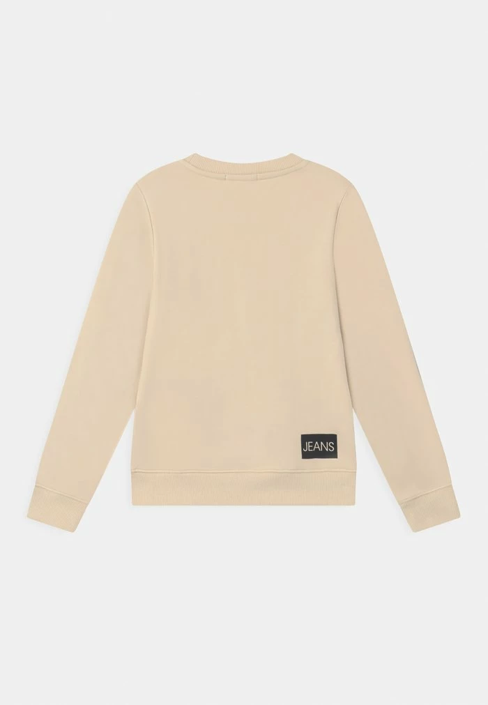 Calvin Klein Jeans INSTITUTIONAL LOGO UNISEX - Sweatshirt - Beige 2 Calvin Klein Jeans INSTITUTIONAL LOGO UNISEX - Sweatshirt - Beige – Image 2