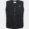 Calvin Klein Jeans UTILITY URBAN VEST UNISEX - Veste Sans Manches - Black