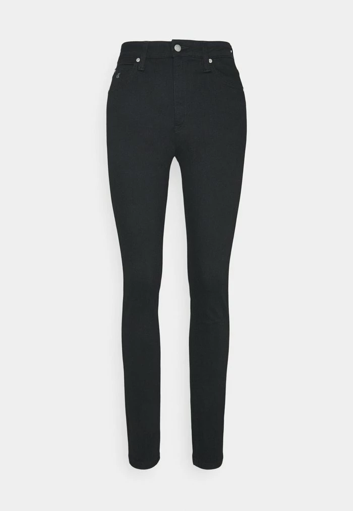 Calvin Klein Jeans HIGH RISE SKINNY - Jeans Skinny - Black Denim 5 Calvin Klein Jeans HIGH RISE SKINNY - Jeans Skinny - Black Denim – Image 5