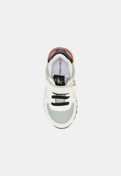 Calvin Klein Jeans Baskets Basses - White/grey/black -Calvin Klein Elegant Magasin 8073dfb9e7bb4819b902805b298d3b2b