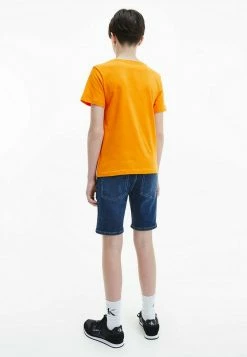 Calvin Klein Jeans CHEST MONOGRAM - T-shirt Basique - Orange Summit -Calvin Klein Elegant Magasin 81507d686e5c4b0e955a8611fc58db1e