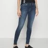 Calvin Klein Jeans MID RISE - Jeans Skinny - Mid Blue