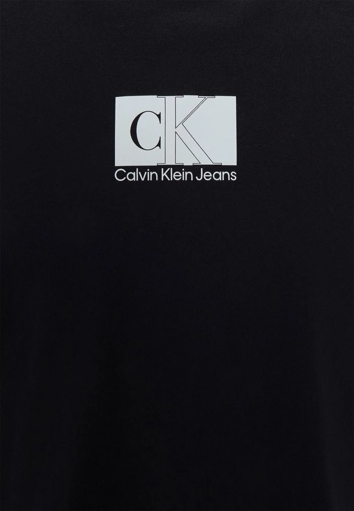 Calvin Klein Jeans MONOGRAM BOX TEE - T-shirt Imprimé - Ck Black 3 Calvin Klein Jeans MONOGRAM BOX TEE - T-shirt Imprimé - Ck Black – Image 3