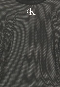 Calvin Klein Jeans HIGH NECK - T-shirt à Manches Longues - Black 5 Calvin Klein Jeans HIGH NECK - T-shirt à Manches Longues - Black -Calvin Klein Elegant Magasin 819fa7b14a354f109ab9ff962a5b4df5