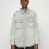 Calvin Klein Jeans JACKET - Manteau Court - Denim Grey