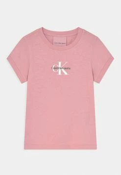 Calvin Klein Jeans SLIM FIT TEE - T-shirt Imprimé - Light Pink