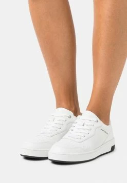 Calvin Klein Jeans CUPSOLE LACEUP BASKET - Baskets Basses - Bright White