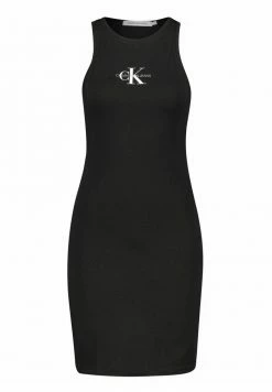 Calvin Klein Jeans Robe Fourreau - Schwarz