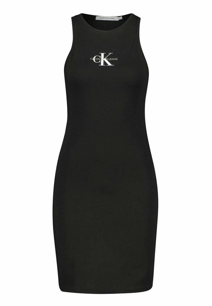 Calvin Klein Jeans Robe Fourreau - Schwarz 1 Calvin Klein Jeans Robe Fourreau - Schwarz