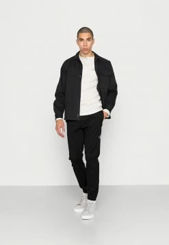 Calvin Klein Jeans SLUB TEE - T-shirt à Manches Longues - Stratus Grey -Calvin Klein Elegant Magasin 84114fba745e40e593a087d2f4cb522b