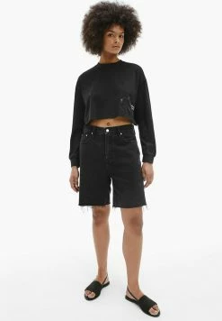 Calvin Klein Jeans CANVAS - Sandales - Black